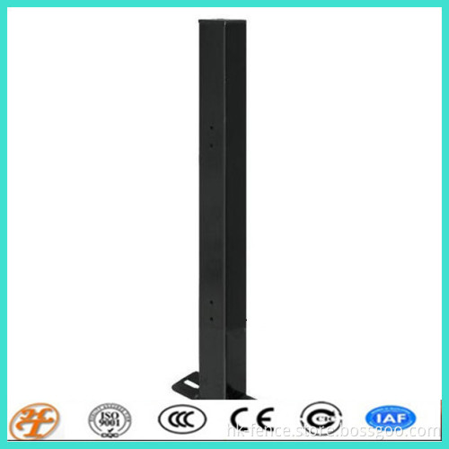 steel PVC coated 4x4 square post for fence